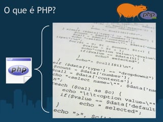 O que é PHP?
 