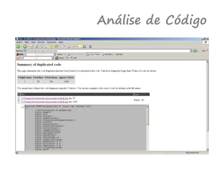 Análise de Código
 