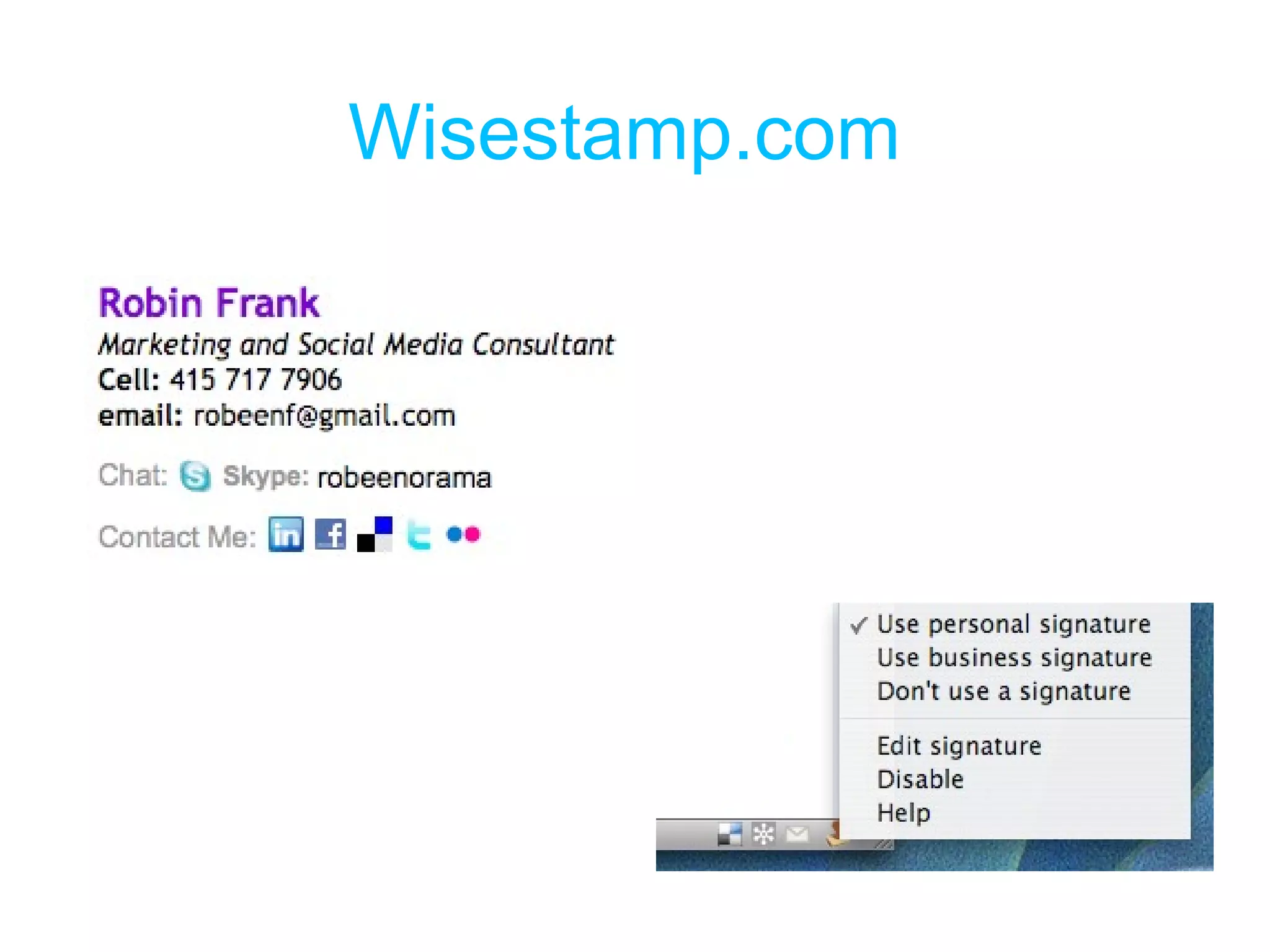 Wisestamp.com 
