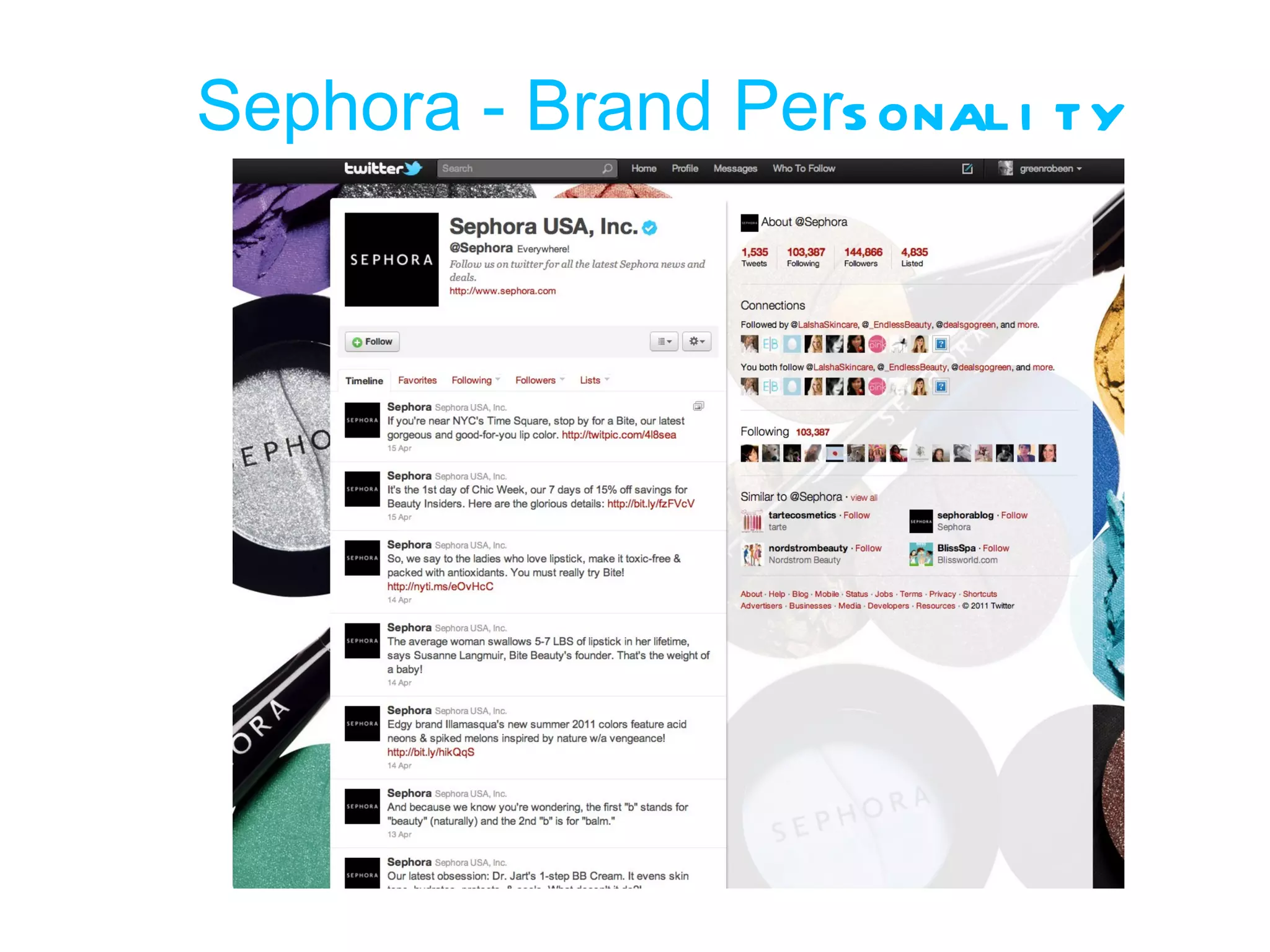 Sephora - Brand Per sonality 