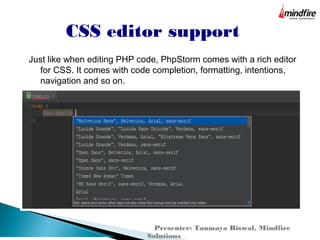 Php Storm 8 The Most Intelligent php ide | PPT