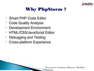 Php Storm 8 The Most Intelligent php ide | PPT
