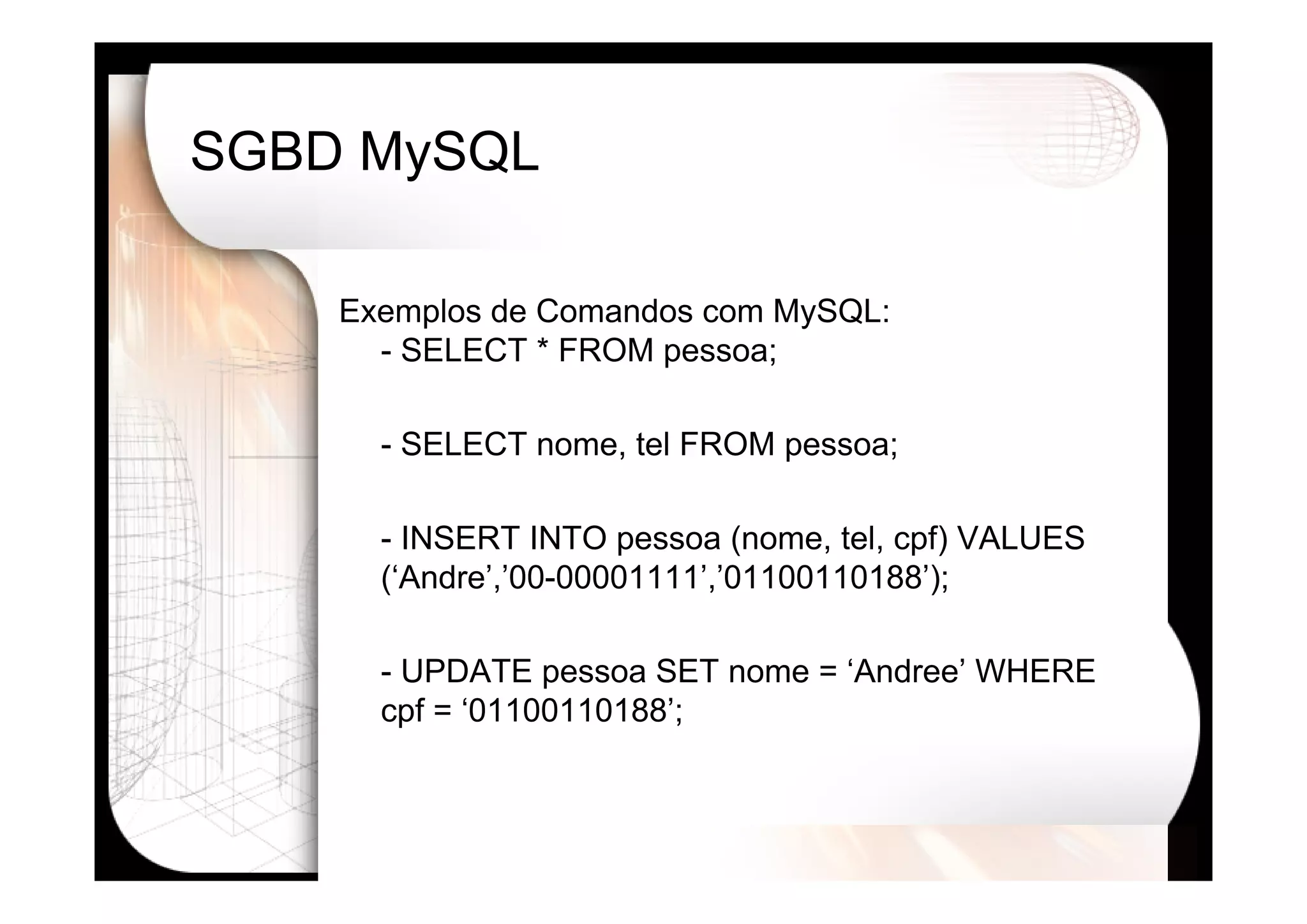 Desenvolvimento Web Avançado usando PHP
