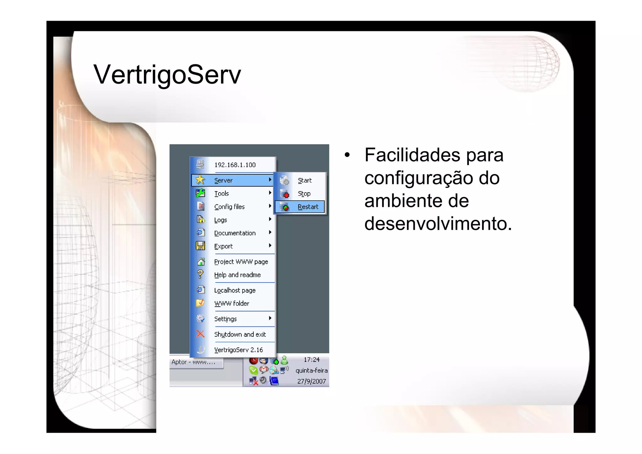 Desenvolvimento Web Avançado usando PHP