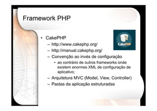 Desenvolvimento Web Avançado usando PHP