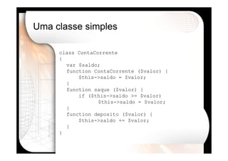 Desenvolvimento Web Avançado usando PHP