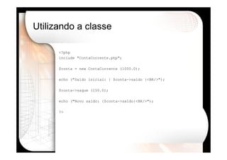 Desenvolvimento Web Avançado usando PHP