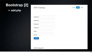Bootstrap [2]
add.php
103
 