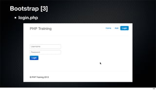 Bootstrap [3]
login.php
104
 