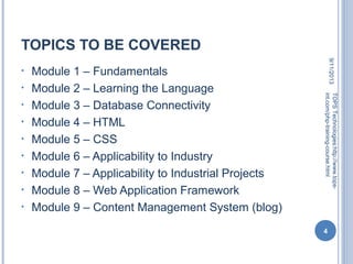 Php training in ahmedabad | PPT