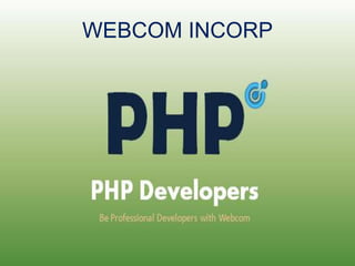 WEBCOM INCORP 
 