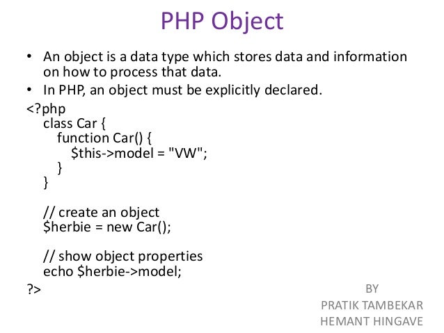 Php Tutorial