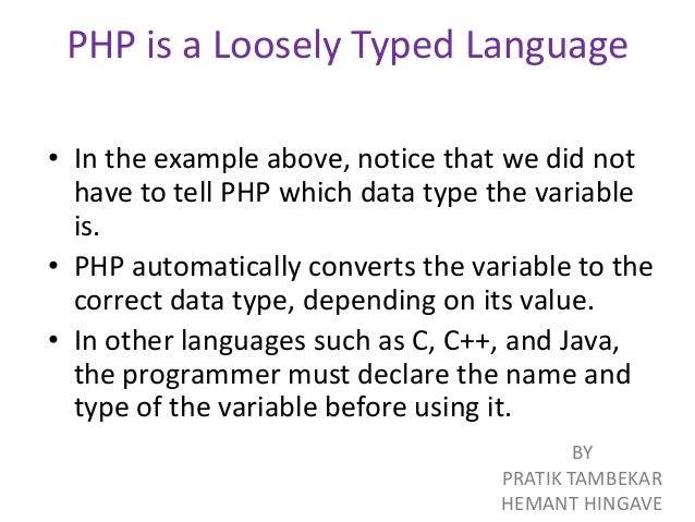 Php Tutorial