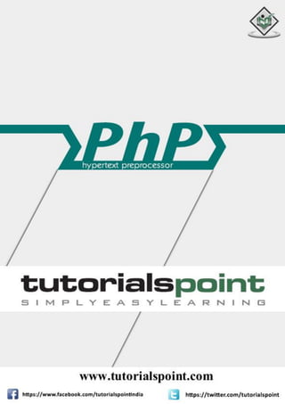 Infographic Tutorialspoint Php