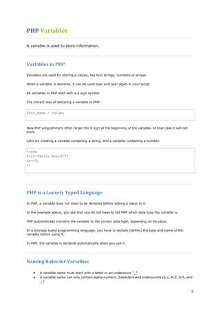Php tutorial from_beginner_to_master | PDF