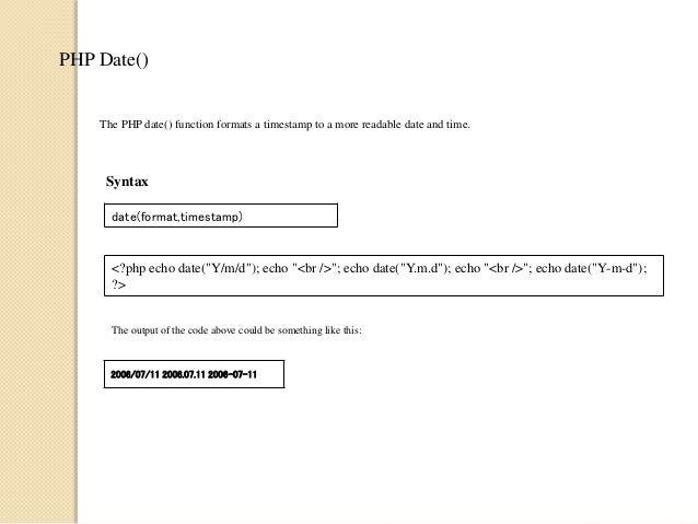 Featured image of post Php Syntax Pdf : These are implemented using script tags.