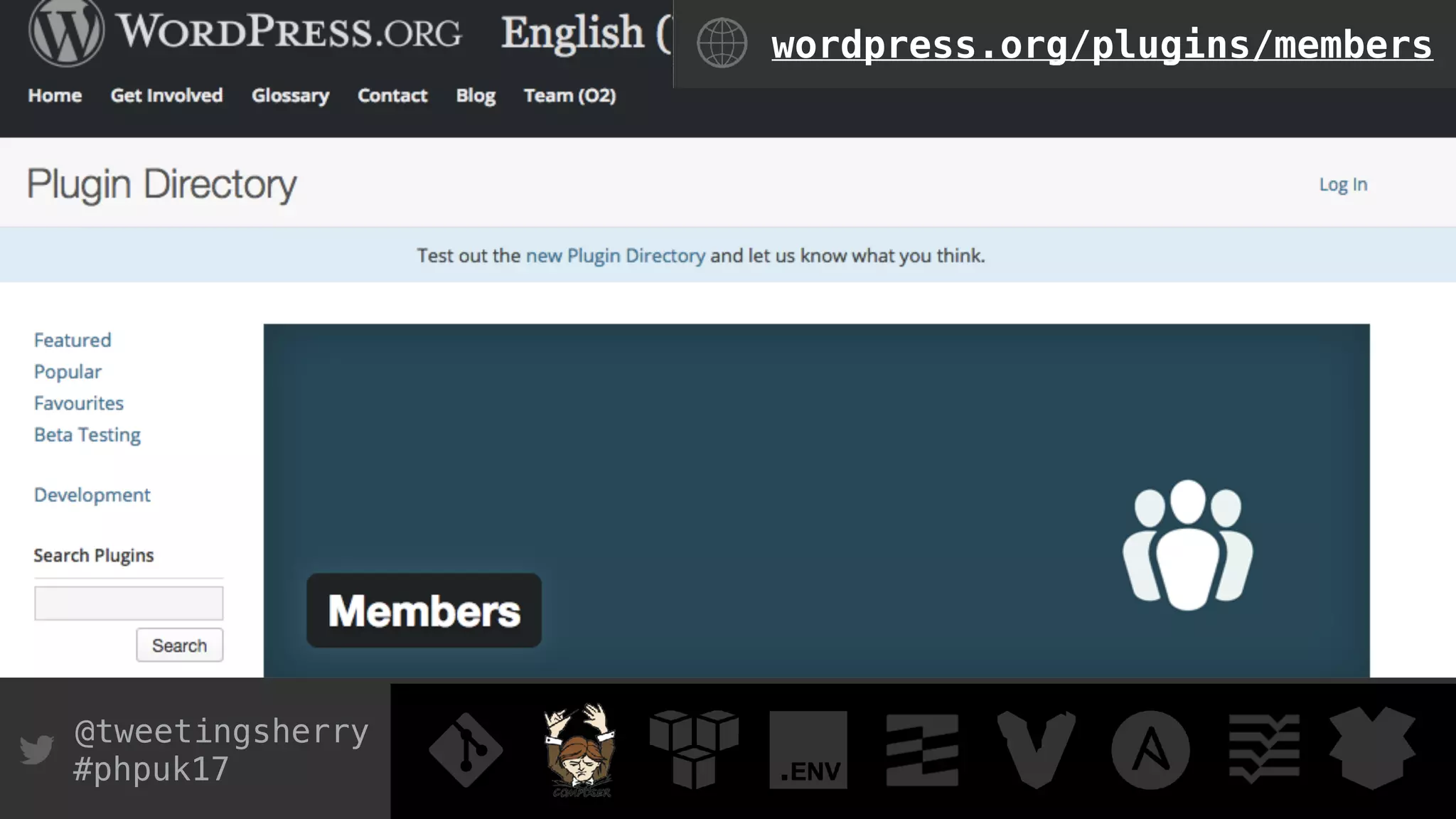 @tweetingsherry
#phpuk17
wordpress.org/plugins/members
 