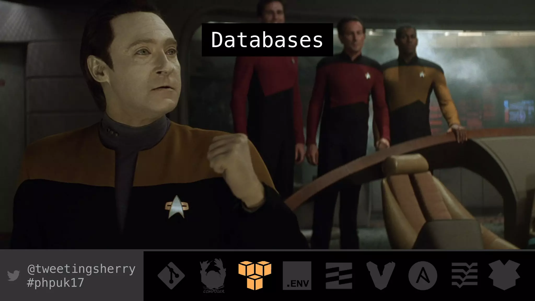 @tweetingsherry
#phpuk17
Databases
 