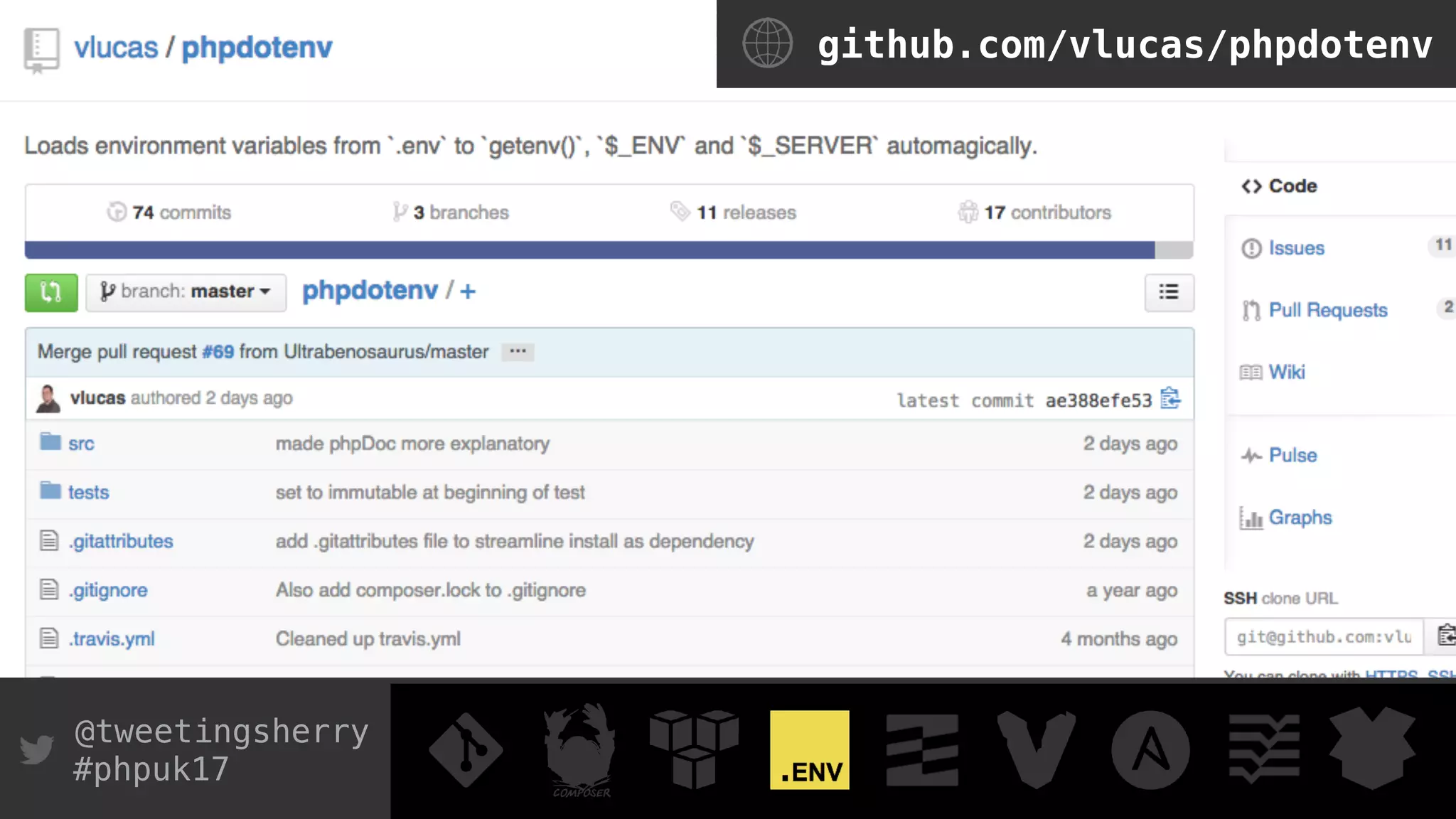@tweetingsherry
#phpuk17
github.com/vlucas/phpdotenv
 