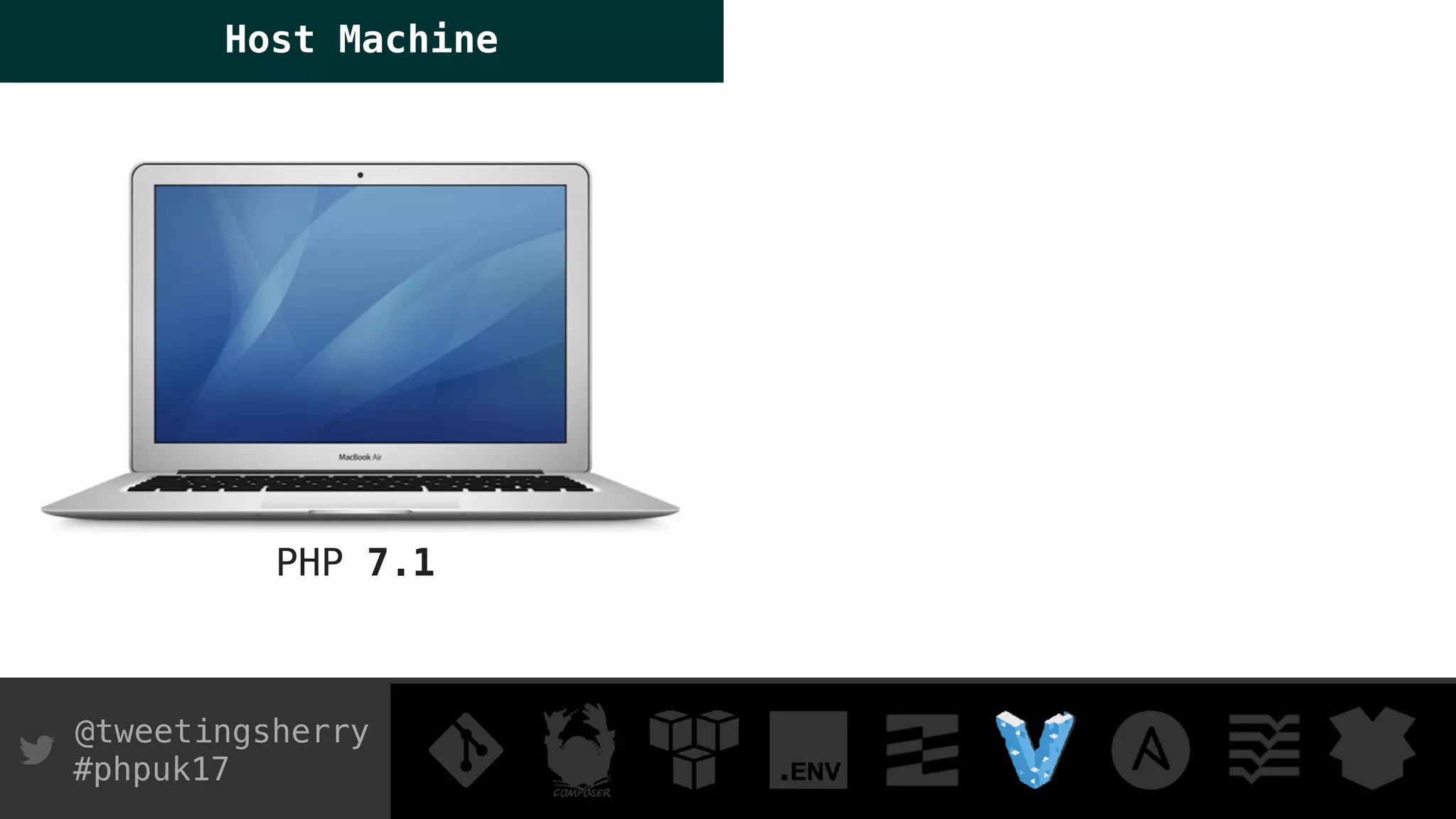 @tweetingsherry
#phpuk17
PHP 7.1
Host Machine
 