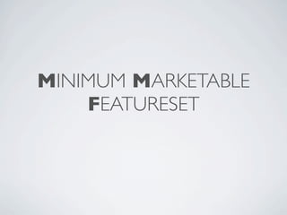 MINIMUM MARKETABLE
    FEATURESET
 