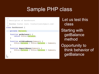 Configuration of the development environment