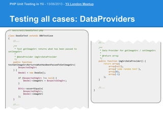 PHP Unit Testing in Yii | PDF | Web Development | Internet