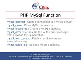 Php verses my sql | PPT