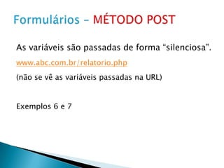 Se OK aparecerá a página do XAMPPVerificando se está OK