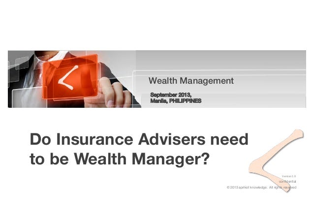 Should Insurance Agents Become Wealth Managers