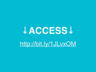 ACCESS
http://bit.ly/1JLvxOM
 