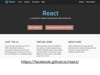 https://facebook.github.io/react/
 