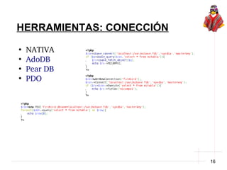Php y firebird para el desarrollo de sistemas intranet | PDF