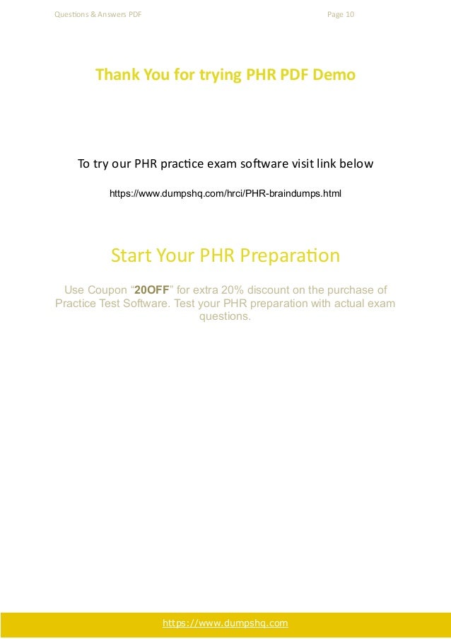 PHR Fragen Und Antworten