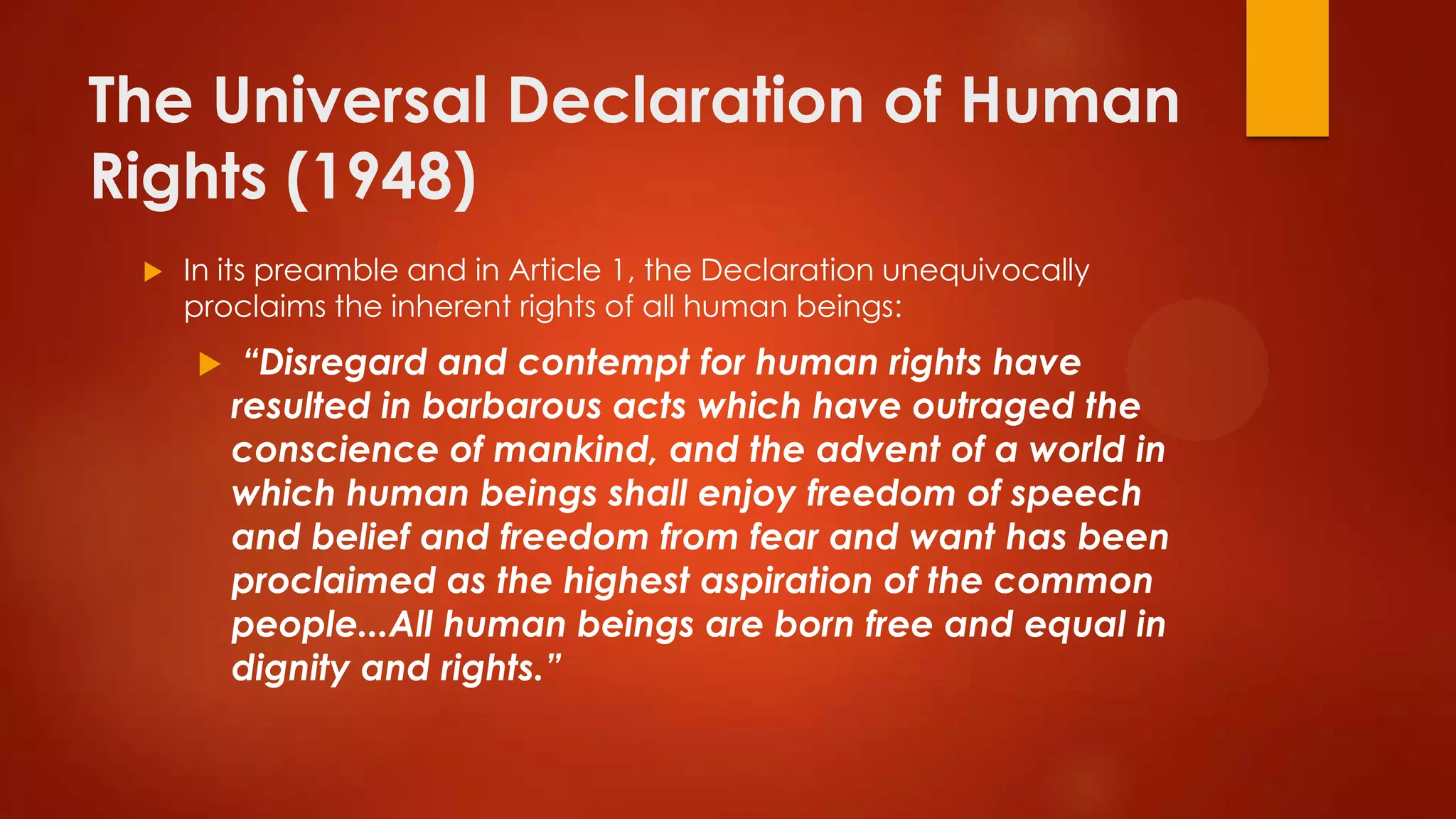 Human Rights Past History of Human Rights | PPTX