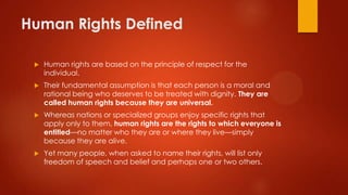 History of Human Rights | PPTX