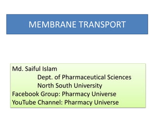 Cell Membrane Transport/Factors/Transport of Substances