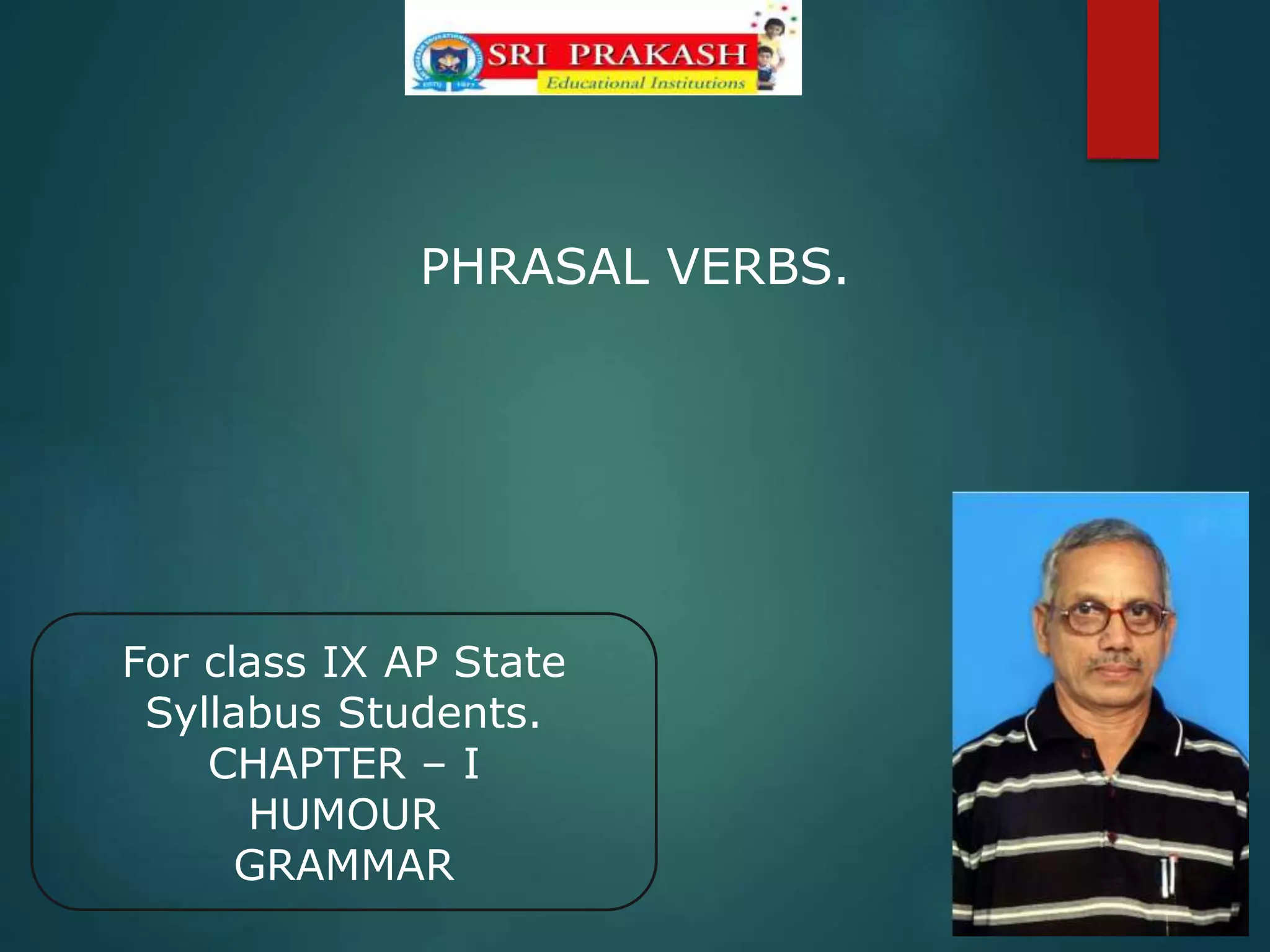 Phrasal verbs ppt