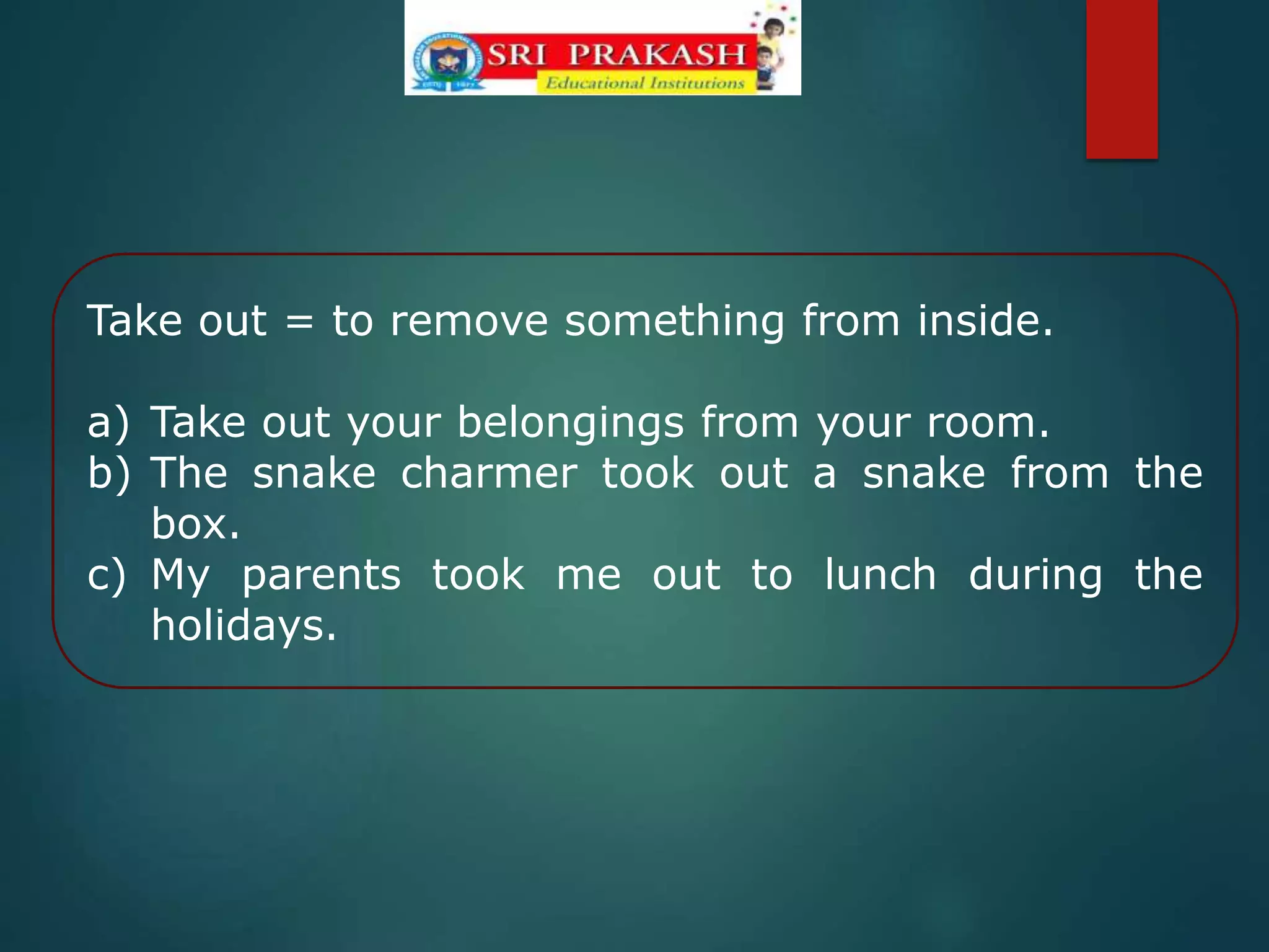 Phrasal verbs ppt