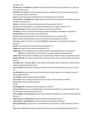 Phrasal verbs dictionary