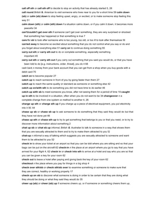 Phrasal verbs dictionary