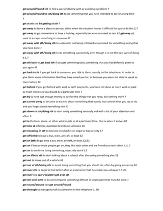 Phrasal verbs dictionary (2)