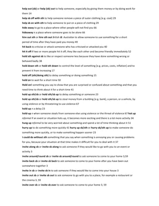 Phrasal verbs dictionary (2)