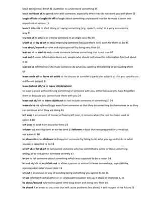 Phrasal verbs dictionary (2)