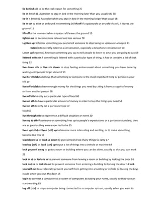 Phrasal verbs dictionary (2)