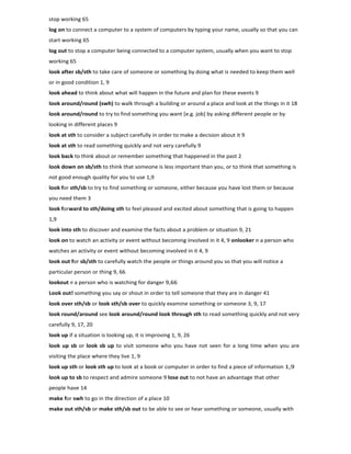 Phrasal verbs dictionary (2)