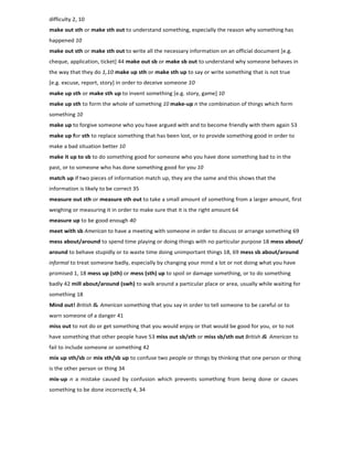 Phrasal verbs dictionary (2)