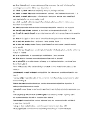 Phrasal verbs dictionary (2)