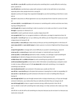 Phrasal verbs dictionary (2)