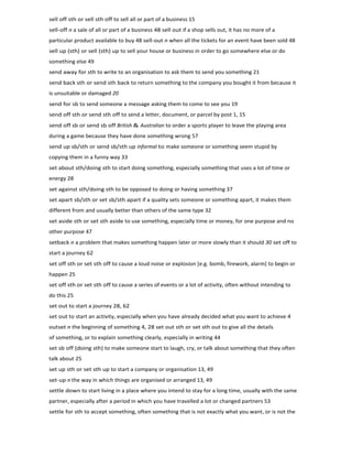 Phrasal verbs dictionary (2)